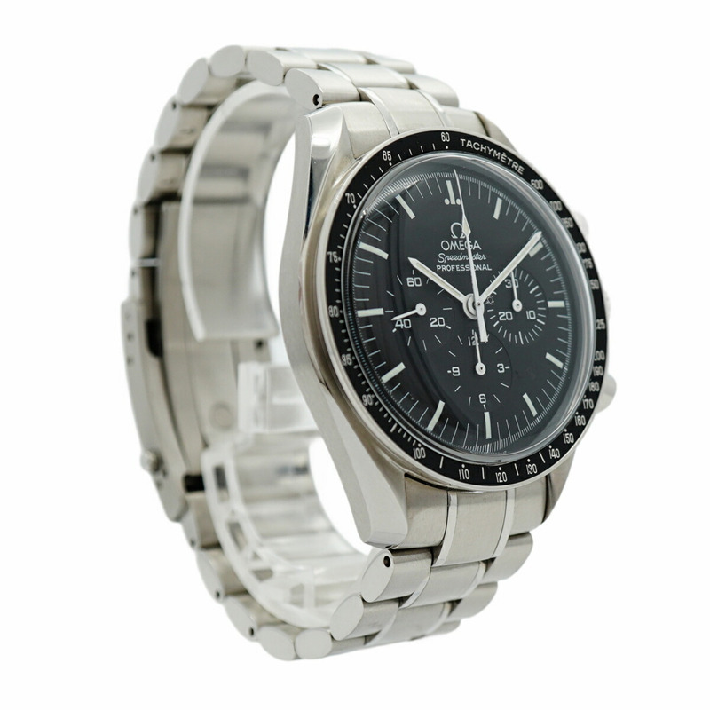 歐米茄超霸系列3570.50黑色錶盤男士腕錶-3