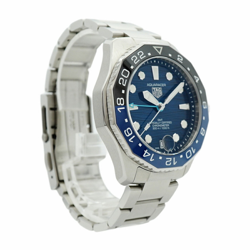TAG Heuer Aquaracer WBP5114 海軍藍錶盤男士手錶-3