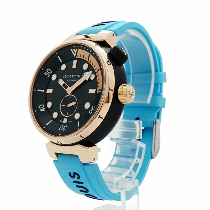 路易威登 Tambour QA123Z 黑色錶盤男士手錶-2