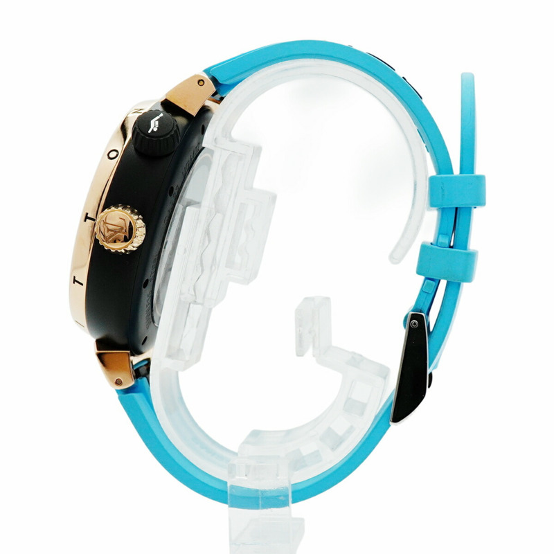 路易威登 Tambour QA123Z 黑色錶盤男士手錶-7