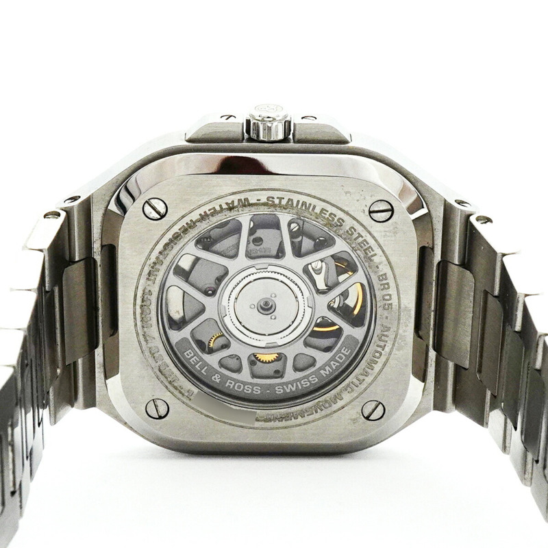 Bell & Ross BR 05 藍鋼 BR05A-BLU-ST SST 海軍藍錶盤男士腕錶-5
