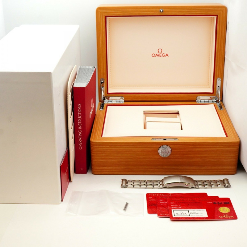 歐米茄海馬系列 210.30.42.20.04.001 白色錶盤男士腕錶-1