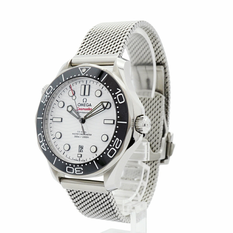 歐米茄海馬系列 210.30.42.20.04.001 白色錶盤男士腕錶-2