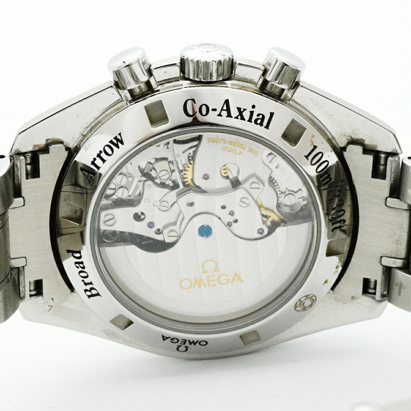 歐米茄超霸系列 321.10.42.50.01.001 黑色錶盤男士腕錶-5