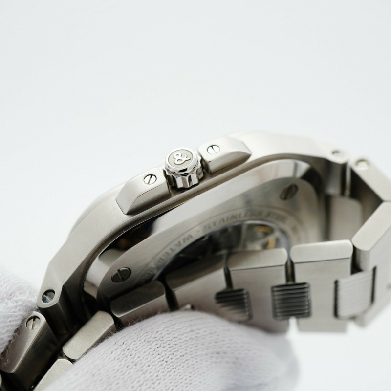Bell & Ross BR 05 Art Line BR05A-BL-GLST SST 灰色錶盤男士腕錶-10