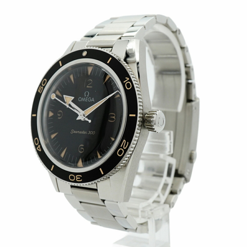 歐米茄海馬系列 234.30.41.21.01.001 黑色錶盤男士腕錶-2