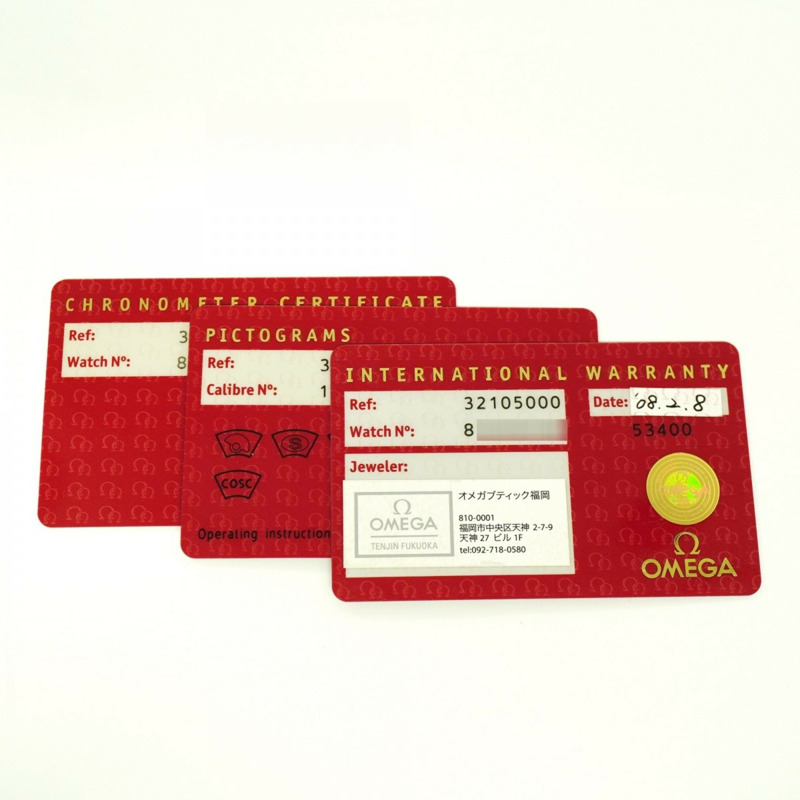 歐米茄超霸系列3210.50黑色錶盤男士腕錶-1