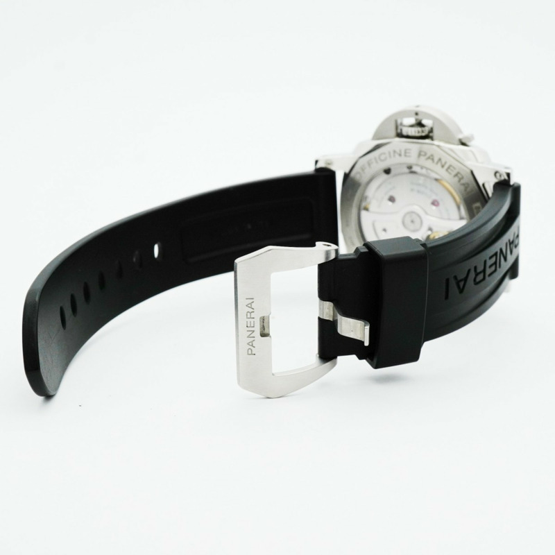 沛納海 Luminor Marina PAM01499 白色錶盤男士腕錶-4