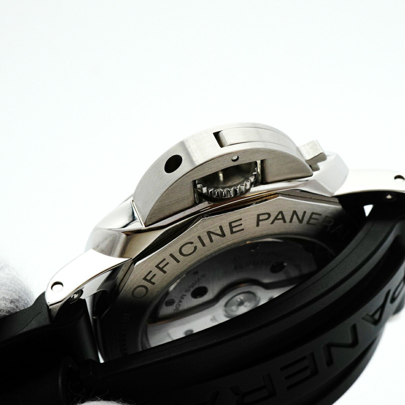 沛納海 Luminor Marina PAM01499 白色錶盤男士腕錶-9