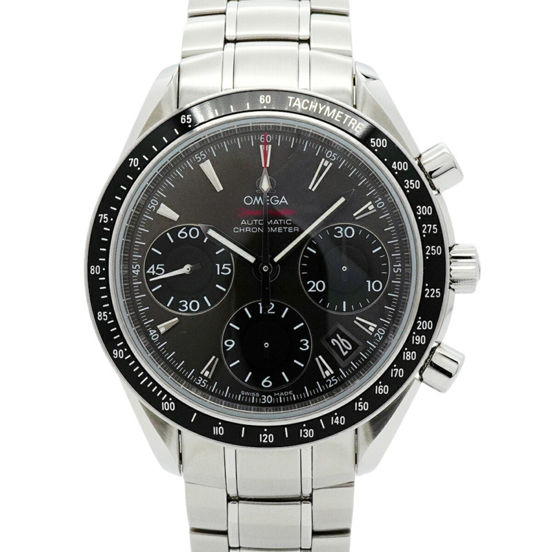 歐米茄超霸系列 323.30.40.40.06.001 灰色錶盤男士腕錶-0