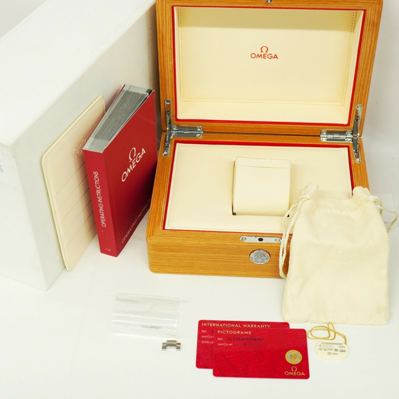 歐米茄超霸系列 323.30.40.40.06.001 灰色錶盤男士腕錶-1