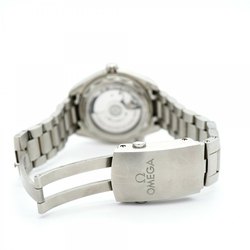 歐米茄海馬系列 215.30.40.20.01.001 黑色錶盤男士腕錶-4