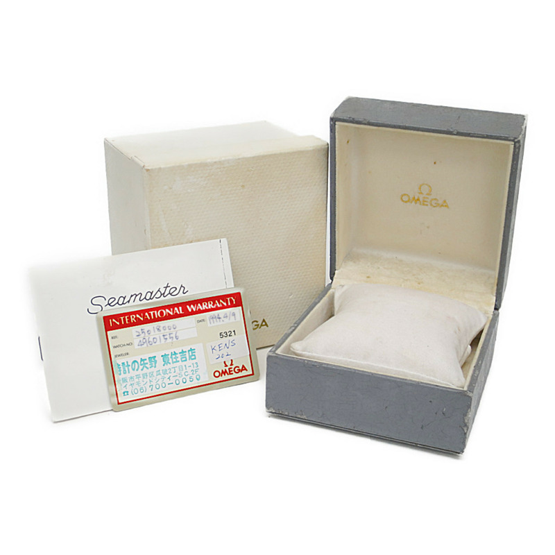 歐米茄海馬系列120公尺天文台認證自動男士腕錶 2501.80 拋光款-5