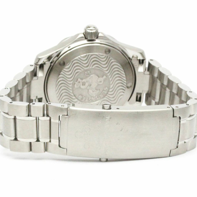 歐米茄海馬系列專業300公尺潛水錶，中型精鋼腕錶，型號2253.80，拋光款-4