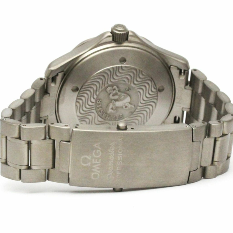 歐米茄海馬系列專業300公尺鈦金屬男士腕錶 2231.50 拋光款-4