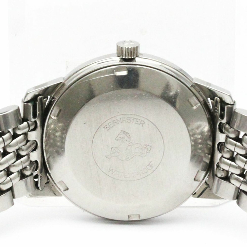 歐米茄海馬系列米粒錶帶Cal.565精鋼男士腕錶166.037復古款-6