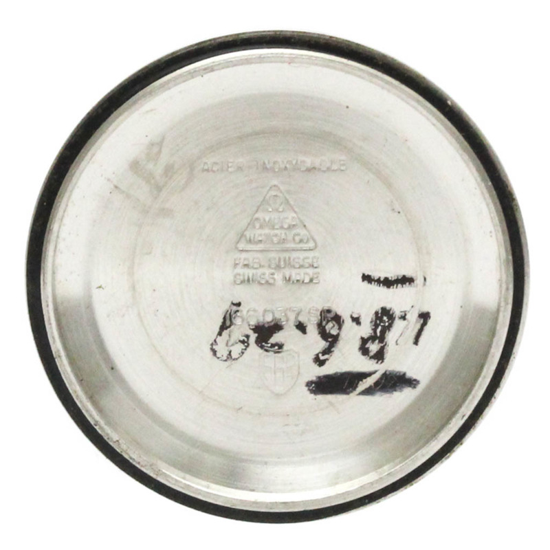 歐米茄海馬系列米粒錶帶Cal.565精鋼男士腕錶166.037復古款-9