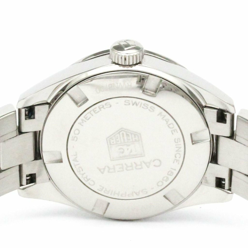 豪雅卡萊拉系列鑽石精鋼石英女士腕錶 WV1417 拋光-6