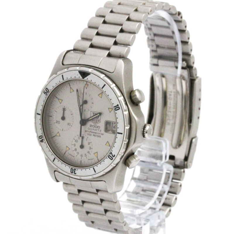 TAG HEUER 豪雅計時石英不鏽鋼男錶 272.006-1