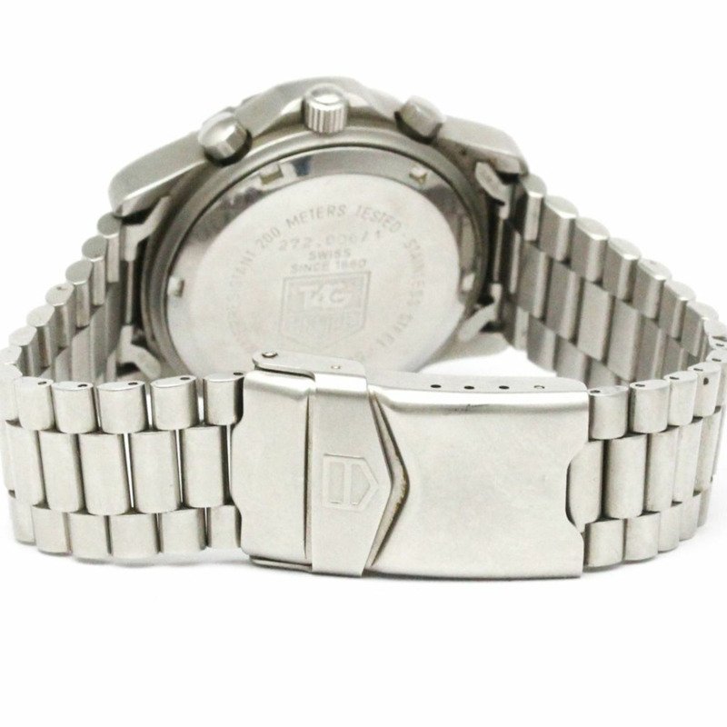 TAG HEUER 豪雅計時石英不鏽鋼男錶 272.006-4