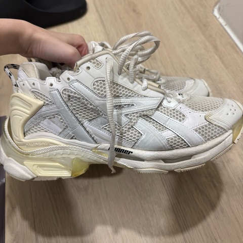 Balenciaga runner white EU44 二手巴黎世家