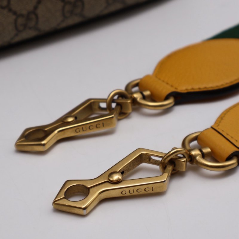 GUCCI Superme虎頭老花相機包-7