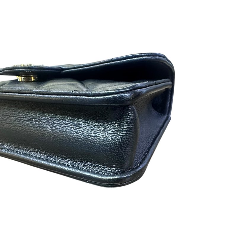 【美收精品】CHANEL黑色羊皮24 PHONE HANDLE 4-833-6