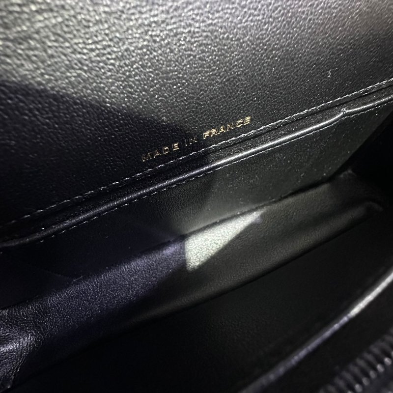 【美收精品】CHANEL黑色羊皮24 PHONE HANDLE 4-833-15