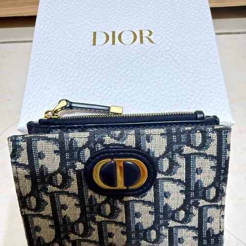 DIOR 蒙天老花短夾