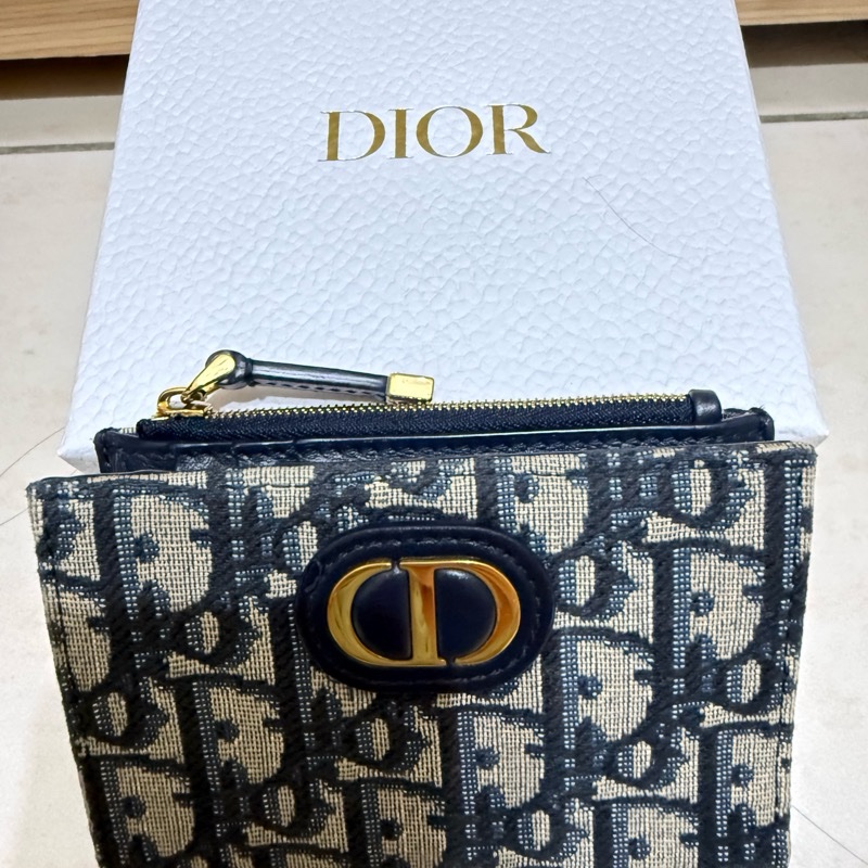 DIOR 蒙天老花短夾-0