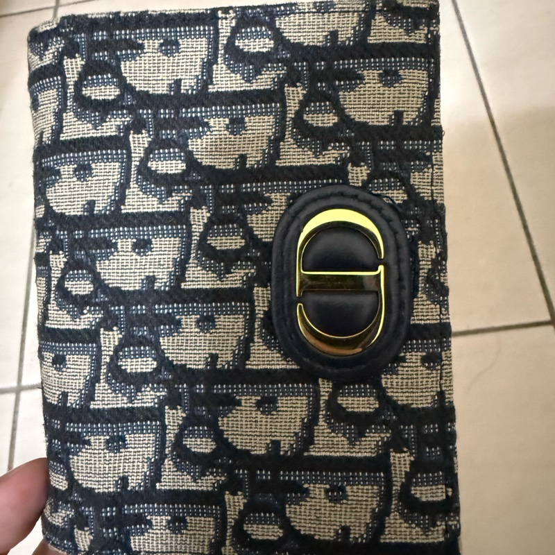 DIOR 蒙天老花短夾-1