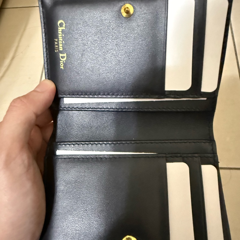 DIOR 蒙天老花短夾-9