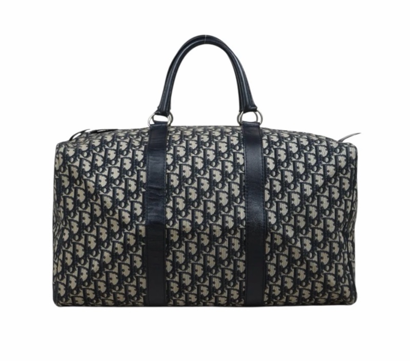 「JL 精品代購」9新 Dior 老花 旅行袋 45-2