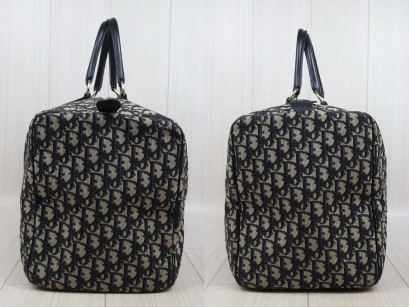 「JL 精品代購」9新 Dior 老花 旅行袋 45-4