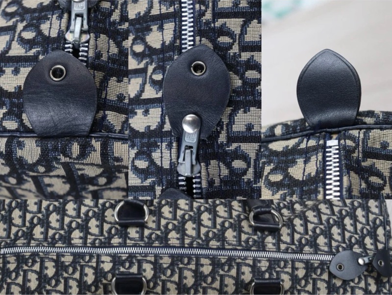 「JL 精品代購」9新 Dior 老花 旅行袋 45-9