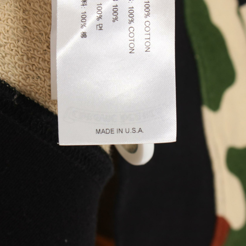 鉻心牌 MATTY BOY PPO 警告 SWTSHRT 棉質卡其色迷彩二手男裝-4