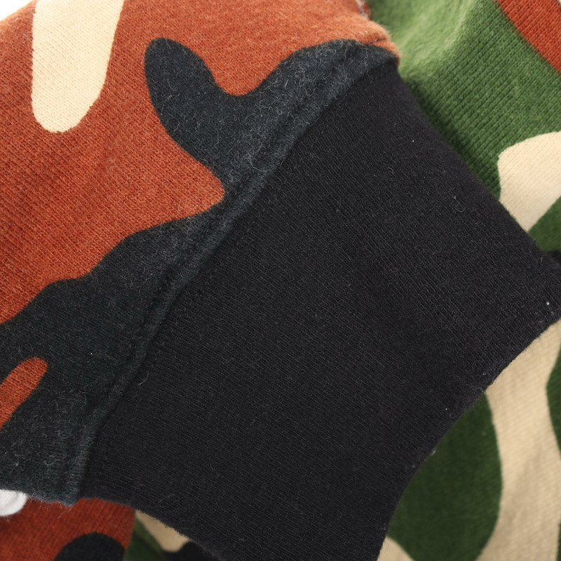 鉻心牌 MATTY BOY PPO 警告 SWTSHRT 棉質卡其色迷彩二手男裝-8