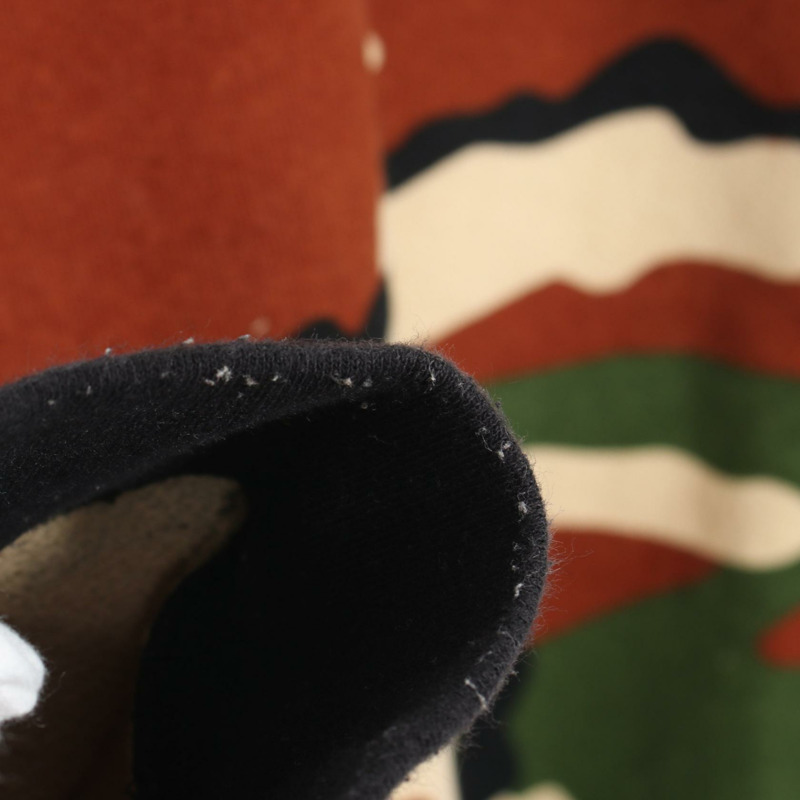 鉻心牌 MATTY BOY PPO 警告 SWTSHRT 棉質卡其色迷彩二手男裝-9