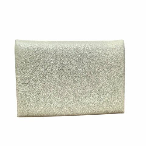 【美收精品】HERMES 灰色零錢包W刻印 4-777