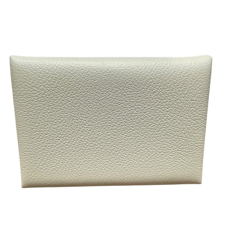 【美收精品】HERMES 灰色零錢包W刻印 4-777-1