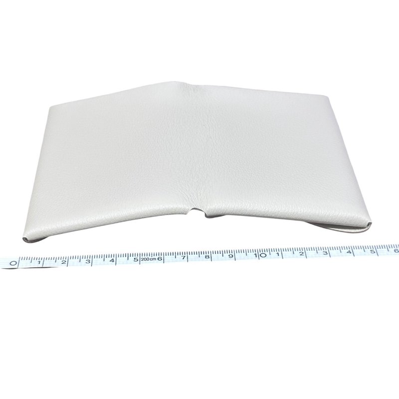 【美收精品】HERMES 灰色零錢包W刻印 4-777-18