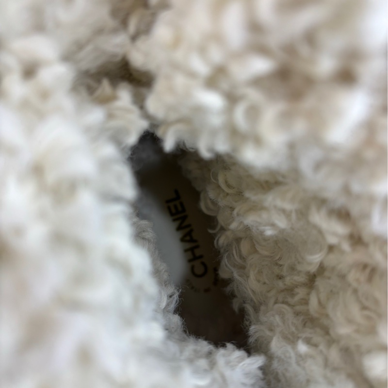 Chanel 香奈兒Coco Neige羊毛雪靴 37.5 碼-4