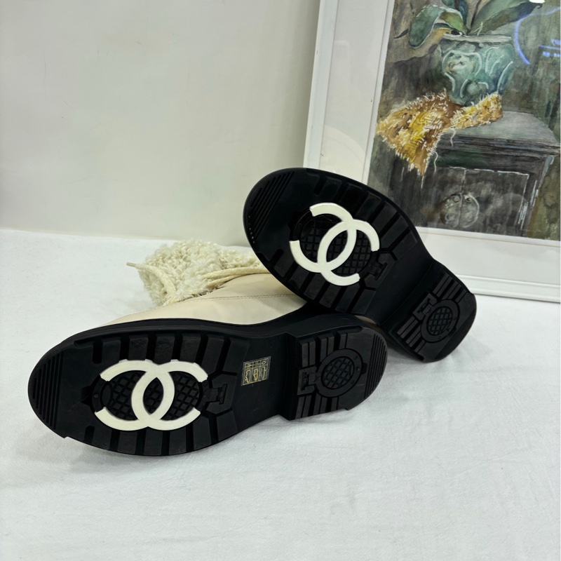 Chanel 香奈兒Coco Neige羊毛雪靴 37.5 碼-5