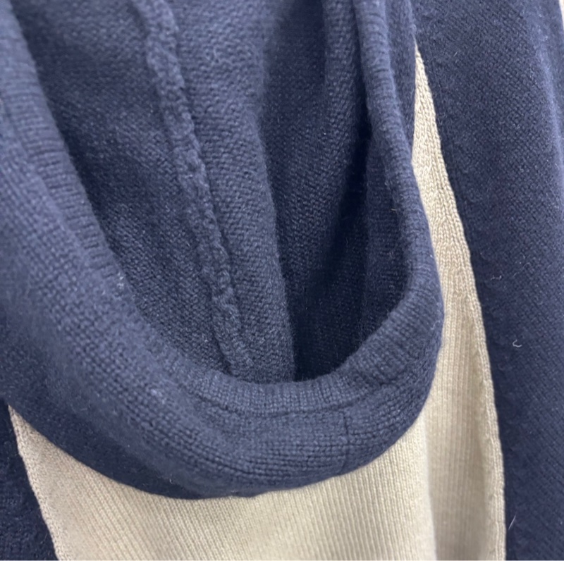 Dior迪奧幸運星撞色針織連帽衫，42碼-5