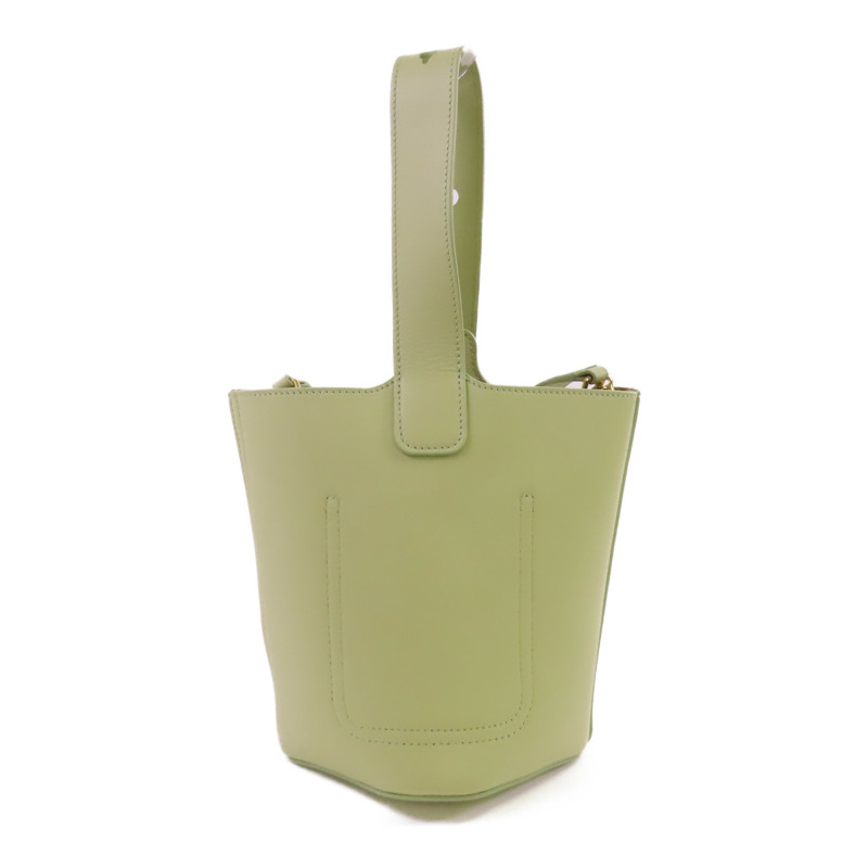 LOEWE 牛皮皮革Pebble Bucket Mini金扣手挽肩背兩用袋-1