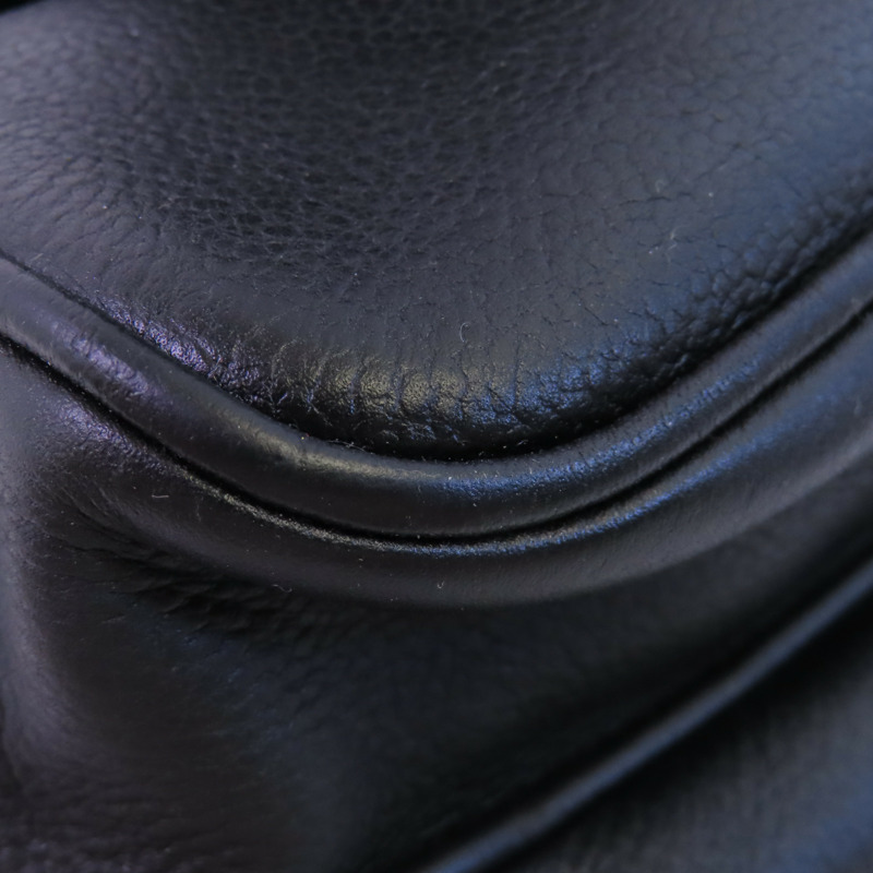 CHANEL 牛皮皮革Shoulder Bag銀扣鏈帶肩背袋-5