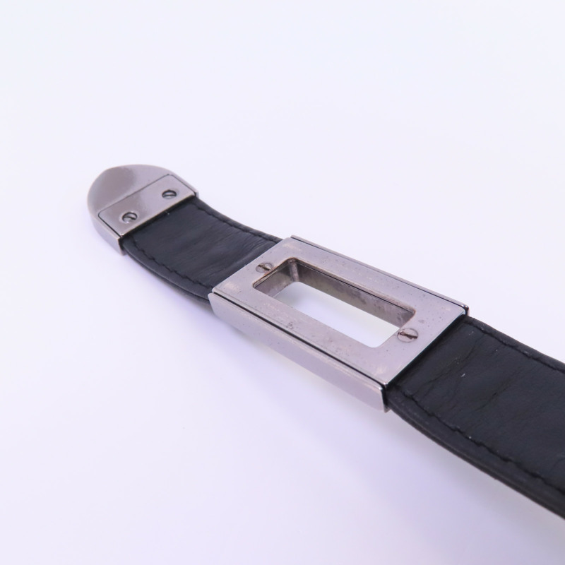 CHANEL 牛皮皮革Shoulder Bag銀扣鏈帶肩背袋-12