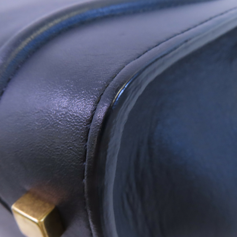 CELINE 牛皮皮革Mini Luggage金扣手挽袋-9