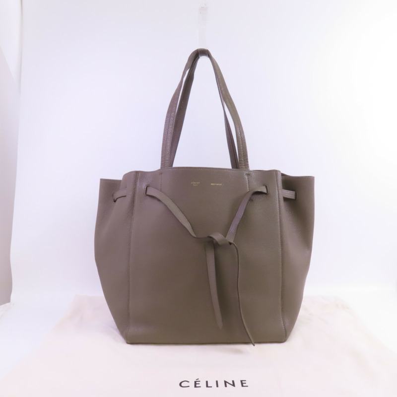 CELINE 牛皮皮革Cabas Phantom Tote Bag肩背袋-16