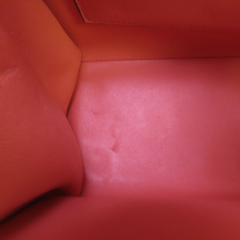 Salvatore Ferragamo 牛皮皮革Studio Box Bag銀扣手挽肩背兩用袋-12